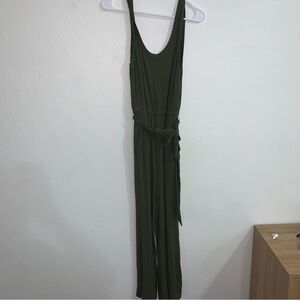 Ann Taylor army green jumpsuit M